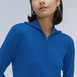 Everlane Luxe Merino Half-Zip Sweater